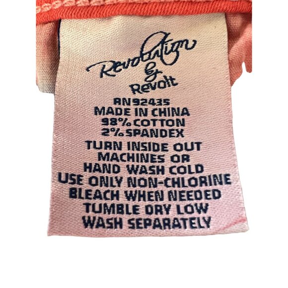 Revolution By Revolt Womens Tie-Dye Skinny Jeans Size 13 Cotton/Spandex - Picture 4 of 12